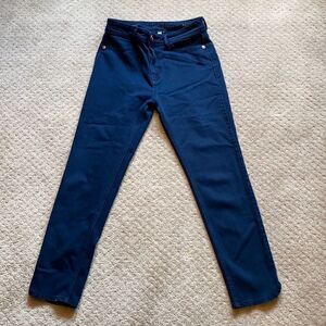 DL1961 Bardot High Rise Cropped Jeans Women’s 27 Flatiron Premium Denim